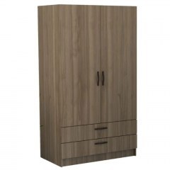 Double-door Wardrobe Victoria 0258626 100x60x181cm Walnut