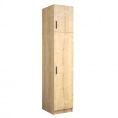 Single-Door Wardrobe With Loft Victoria 0260752 50x60x240cm Sonoma