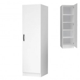 Single-Door Wardrobe Victoria 0258612 50x60x181cm White WHITE