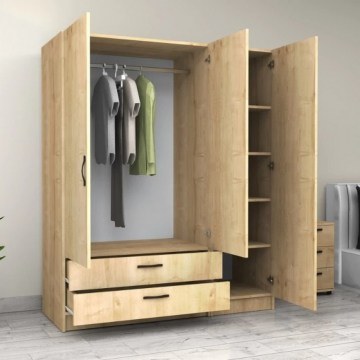 Three-Door Wardrobe Victoria 0260767 150x60x181cm Sonoma