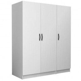 Ντουλάπα Τρίφυλλη Victoria 0260760 150x60x181cm White WHITE