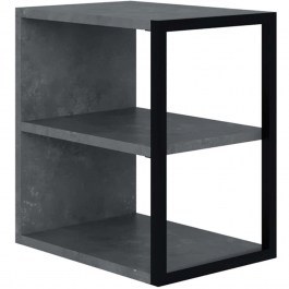 Τραπεζάκι Βοηθητικό Echo 0273555 30x42x45cm Grey GREY