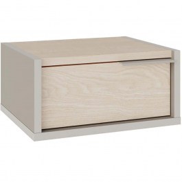 Κομοδίνο Επιτοίχιο Eco 0279160 40x33x18,5cm Light Oak-Sand OAK-SAND