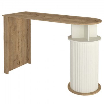 Bar Table Bohema 0270898 150x51,6x101,8cm Ivory-Oak