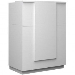 Γραφείο Reception Gemini 0271281 90x50x110cm White WHITE