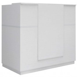 Γραφείο Reception Gemini 0271287 150x70x110cm White WHITE