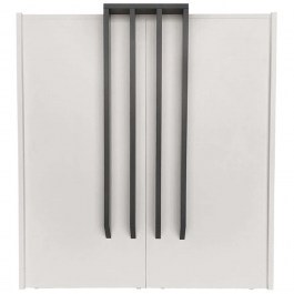 Γραφείο Reception Hola 0273841 93,6x45,2x110,3cm White-Oak WHITE