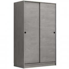 Ντουλάπα Δίφυλλη Regio 0273408 120x60x200cm Grey