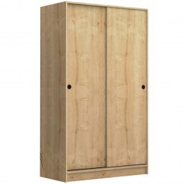 Double-Door Wardrobe Regio 0273403 100x60x181cm Natural NATURAL