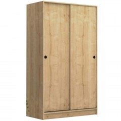 Double-Door Wardrobe Regio 0273403 100x60x181cm Natural