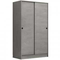 Ντουλάπα Δίφυλλη Regio 0273404 100x60x181cm Grey