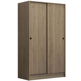Ντουλάπα Δίφυλλη Regio 0273405 100x60x181cm Walnut WALNUT