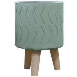 Pot 06-00-21205-2 D19,5x28,5cm Mint-Natural Marhome MINT-NATURAL