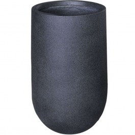 Pot Clay 06-00-20715-L D46x75cm Black Marhome BLACK