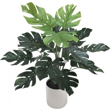 Τεχνητό Φυτό Σε Γλάστρα Μονστέρα 04-00-18833 40cm Green Marhome