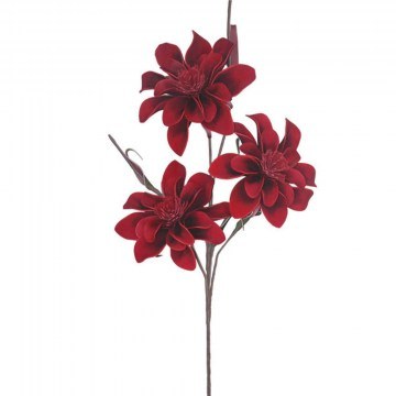 Τεχνητό Λουλούδι Ντάλια 00-00-6062-6 106cm Red Marhome