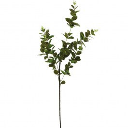 Artificial Branch Eucalyptus 00-00-1866-1 97/54cm Green-Dark Green Marhome DARK GREEN-GREEN