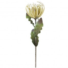 Artificial Flower Artichoke 00-00-1589-3 100cm Ecru Marhome ECRU
