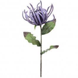 Artificial Flower Artichoke 00-00-1589-4 100cm Purple Marhome PURPLE
