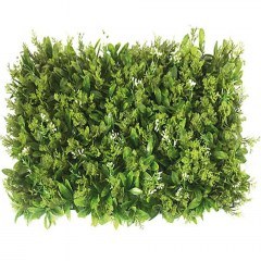 Συνθετικό Διακοσμητικό Πάνελ Φυλλωσιάς Πρασινάδα 00-00-17846-5 40x60cm Green Marhome