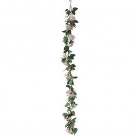 Τεχνητή Γιρλάντα Τριαντάφυλλα 00-00-23340-2 180cm Pink Marhome PINK