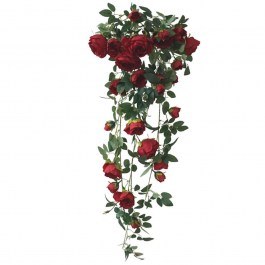 Artificial Hanging Plant Buttercups 00-00-23324-2 100cm Green-Red Marhome GREEN-RED