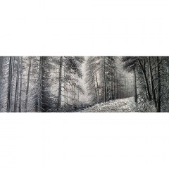 Canvas Painting Forest 15-00-23571 150x50cm Grey Marhome
