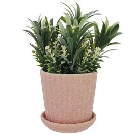 Τεχνητό Φυτό Σε Κασπώ 00-00-18002-3 24cm Multi-Pink Marhome MULTI-PINK