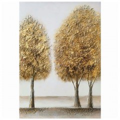 Πίνακας Καμβάς 3D Δέντρα 16-30070 70x100cm Multi Marhome