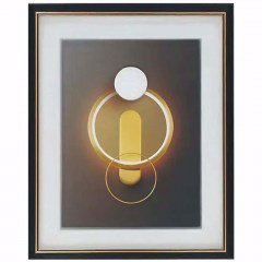 Κάδρο 3D Κύκλοι 16-50027 41x51cm Multi Marhome