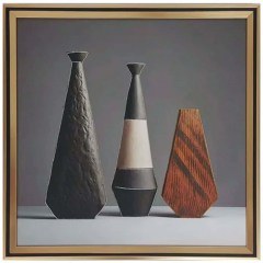 Frame 3D Vases 16-50011 41x41cm Multi Marhome