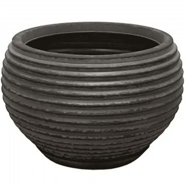 Plant Pot Bowl 06-10019-S D40,5x26cm Antique Black Marhome