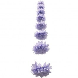 Artificial Dahlia Garland 00-23861-20-5 D22x180cm Lilac Marhome LILAC
