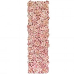 Συνθετικό Διακοσμητικό Πάνελ Φυλλωσιάς Κρεμαστό 01-90004-0 50x200cm Pink Marhome