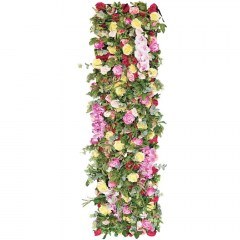 Συνθετικό Διακοσμητικό Πάνελ Φυλλωσιάς Κρεμαστό 01-90007-0 50x200cm Multi Marhome