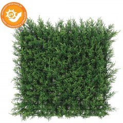 Συνθετικό Διακοσμητικό Πάνελ Φυλλωσιάς Πρασινάδα 01-80050-7 50x50cm Green Marhome