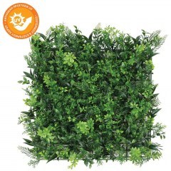Συνθετικό Διακοσμητικό Πάνελ Φυλλωσιάς Πρασινάδα 01-80050-6 50x50cm Green Marhome