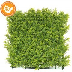 Συνθετικό Διακοσμητικό Πάνελ Φυλλωσιάς Φτέρη 01-19250-9 50x50cm Green Marhome