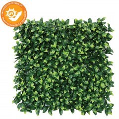 Συνθετικό Διακοσμητικό Πάνελ Φυλλωσιάς Δίχρωμο 01-80050-2 50x50cm Green Marhome