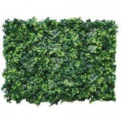 Συνθετικό Διακοσμητικό Πάνελ Φυλλωσιάς Κισσός 01-17846-13 40x60cm Green Marhome