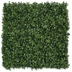 Συνθετικό Διακοσμητικό Πάνελ Φυλλωσιάς Τριφύλλι 01-17847 50x50cm Green Marhome