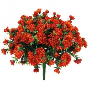 Τεχνητό Μπουκέτο Χρυσάνθεμο 00-05-36-2 34cm Orange Marhome
