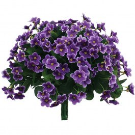 Τεχνητό Μπουκέτο Με Άνθη 00-23759-36-1 38cm Purple Marhome PURPLE