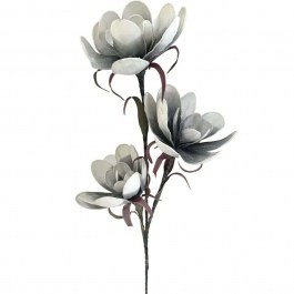 Τεχνητό Λουλούδι 00-7071-3 20x100cm Grey Marhome GREY
