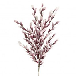 Τεχνητό Κλαδί Με Φύλλα Χωνάκια 00-7077-2 30x110cm Bordo Marhome BORDO