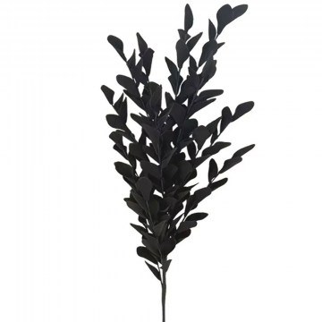 Τεχνητό Κλαδί Με Φύλλα Χωνάκια 00-7077-5 30x110cm Black Marhome