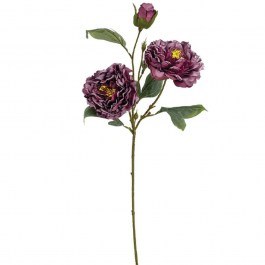 Artificial Flower Peony 00-10000-8 71cm Crimson Marhome CRIMSON