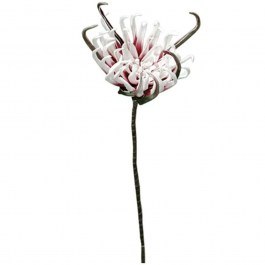 Artificial Flower Artichoke 00-1530-2 82cm White-Pink Marhome WHITE-PINK