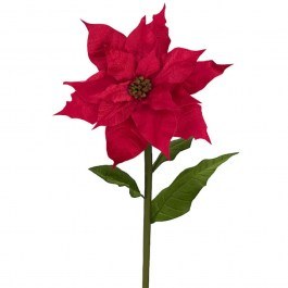 Λουλούδι - Κλαδί Αλεξανδρινό Γίγας Βελούδινο 00-23842-40-1 Φ45x110cm Red Marhome RED