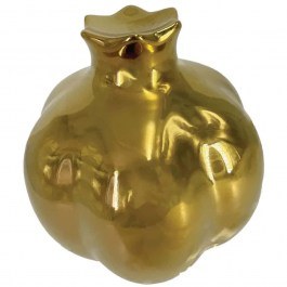 Decorative Pomegranate Oblique 15-20036 D13x14cm Gold Marhome GOLD